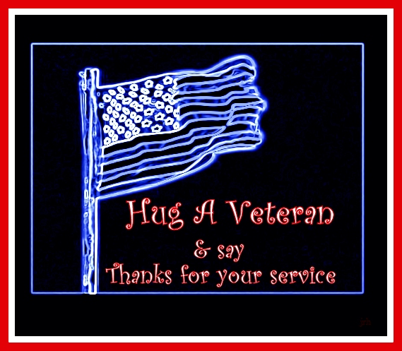 Hug a Veteran